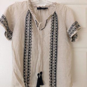Casual Linen Blouse